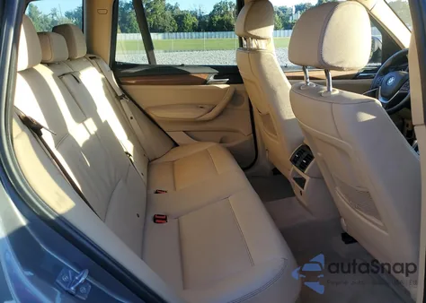 2012 BMW X3 xDrive35I z USA, uszkodzony, nr VIN 5UXWX7C50CL736105